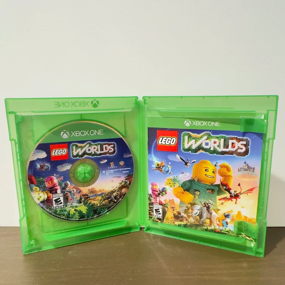 Xbox One Lego Video Game Bundle The Lego Movie Ninjago Worlds 3 Game Lot Set